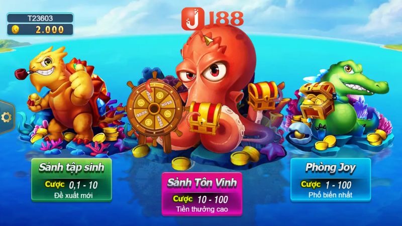 Fish Hunter là tựa game bắn cá đổi thưởng vô cùng hấp dẫn tại J88