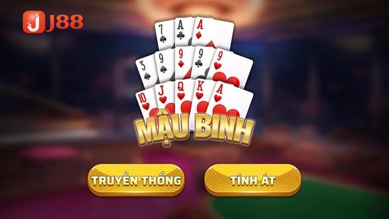 Mậu binh J88 là một trong những tựa game bài được nhiều người chơi yêu thích 